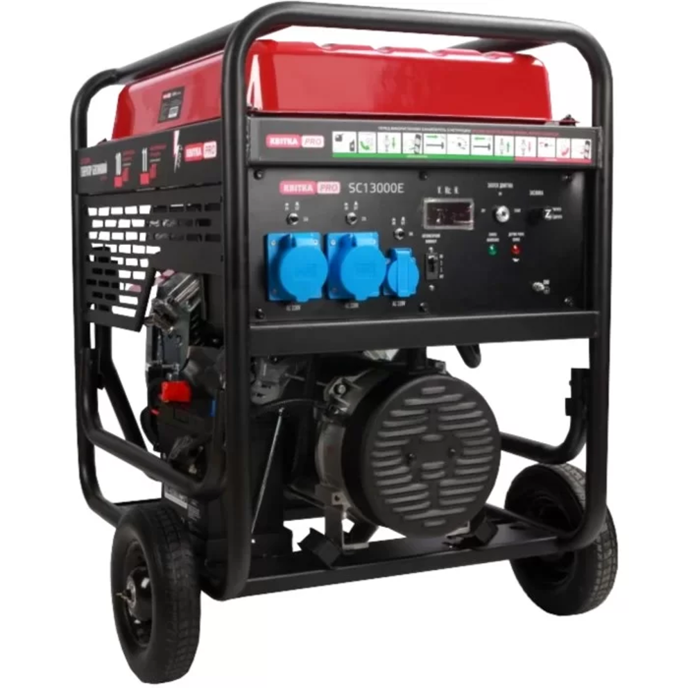 Генератор бензиновий 10,0/11,0 КВт SC13000E (ручний+електр. пуск), КВІТКА PRO